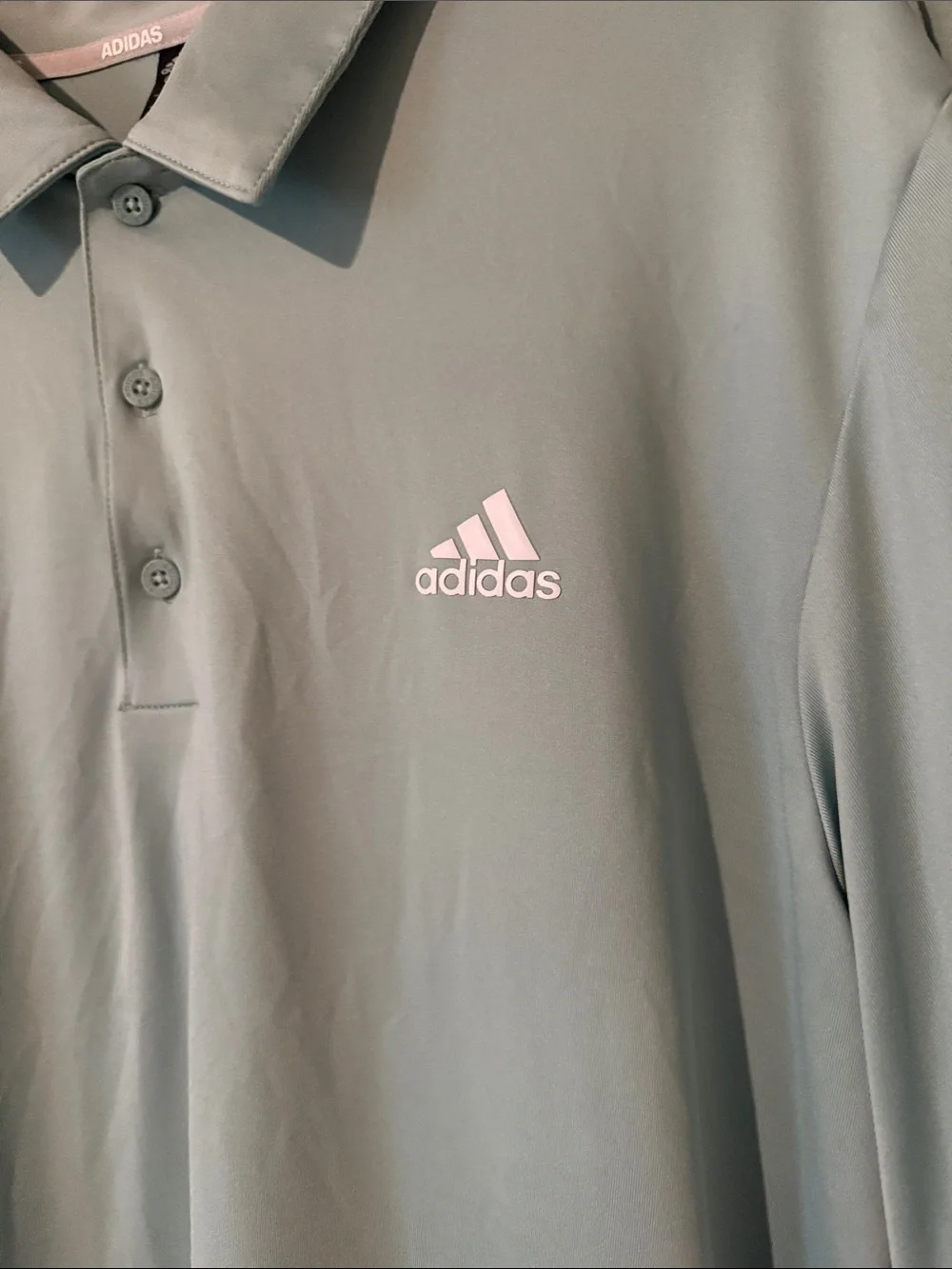 adidas Men's Mint Green Performance Polo NWT